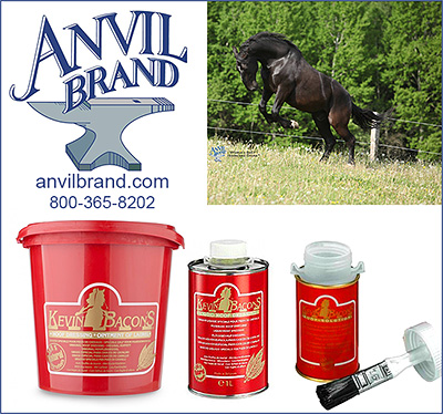 Kevin Bacon's Hoof Conditioner from Anvil Brands Horse Hoof Products!