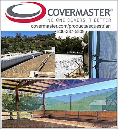 Covermaster Sun and Wind Screens for Horses