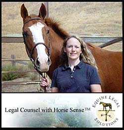 Equine Legal Solutions Rachel Kosmal McCart