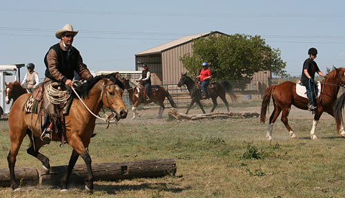 Clinics present new horses, new environments, and new challenges.
