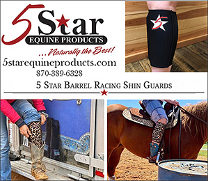 5 Star Equine Products Shin Guards for Barrel Racers!