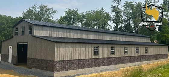 Big Barn with PermaGuard Siding