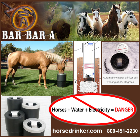 Automatic Horse Waterer by Bar-Bar-A 