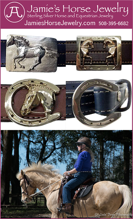 Belt Buckles for Horse Women by Jamie's Horse Jewelry