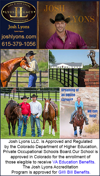 Josh Lyons Horse Training Certification Program