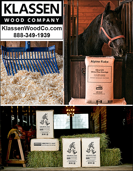 Horse Stall Bedding by Klassen Wood Company