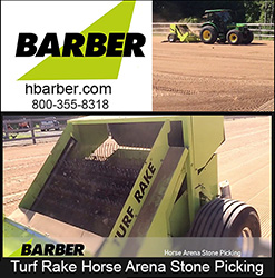 Horse Arena Cleaning Turf Rake