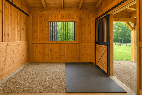 Plan your Horse Stall Flooring