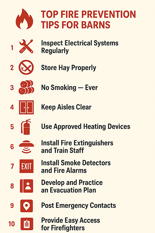 Fire Prevention Tips for Horse Owners