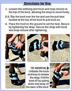 EasySoaker Horse Hoof Treatment Directions