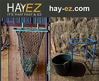 HAYEZ the easy way to fill your hay bags.