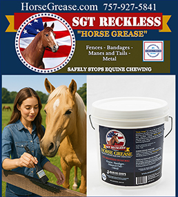 Horse Grease Safely Stops Horse Chewing