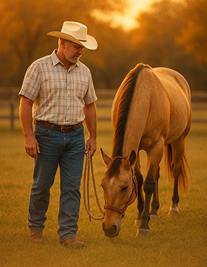 Spend time with your horse to build a better bond.