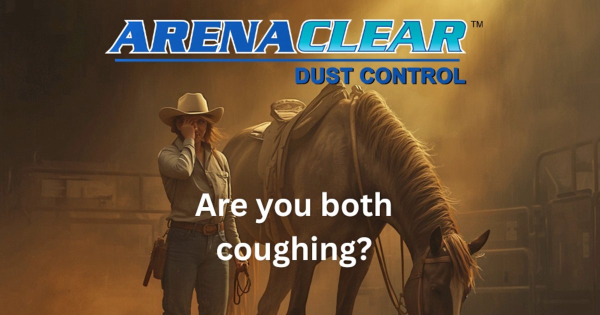 BIG NEWS! ARENACLEAR™ Dust Control is the “Official Dust Control product for the WPRA