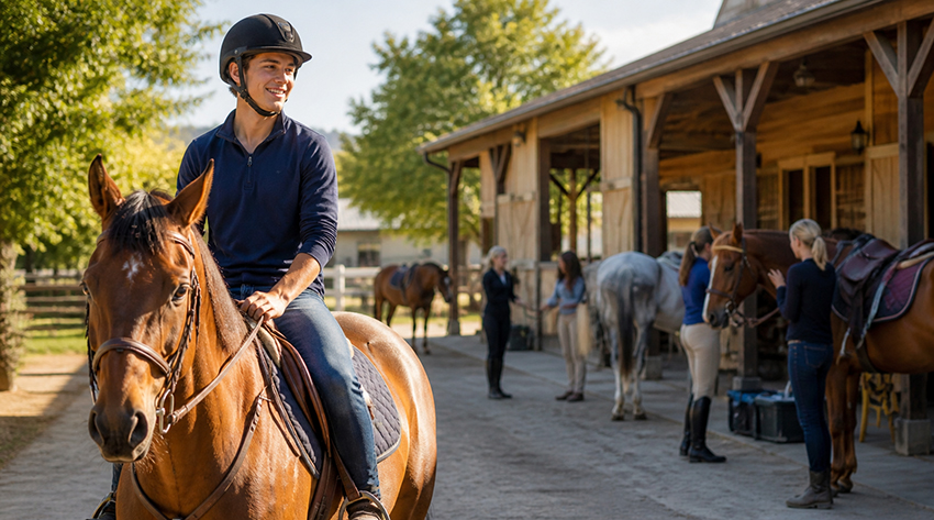 Young Men who learn the lessons of horsemanship will be better Fathers and husbands.