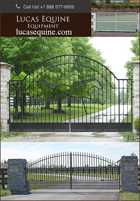 Horse Property Gates by Lucas Equine Equipment