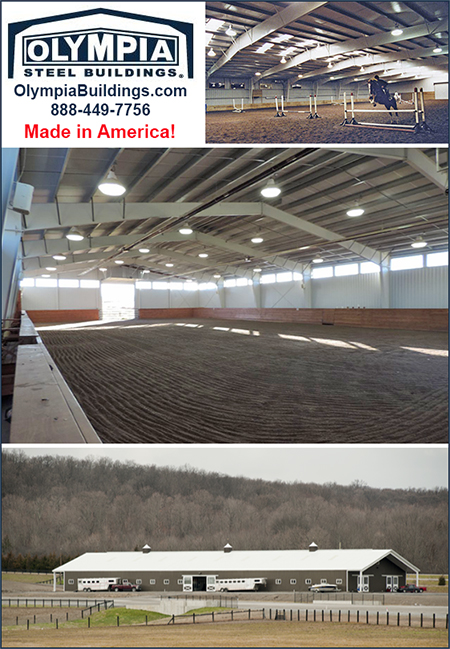 Olympia Steel Buildings Covered Horse Arenas