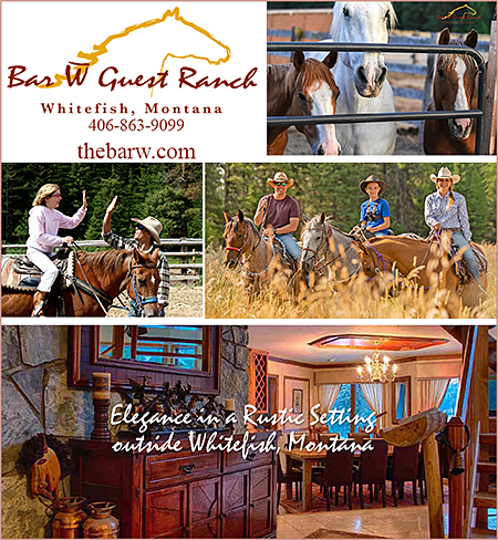 The Bar W Horse Riding Dude Ranch and Camp in Montana